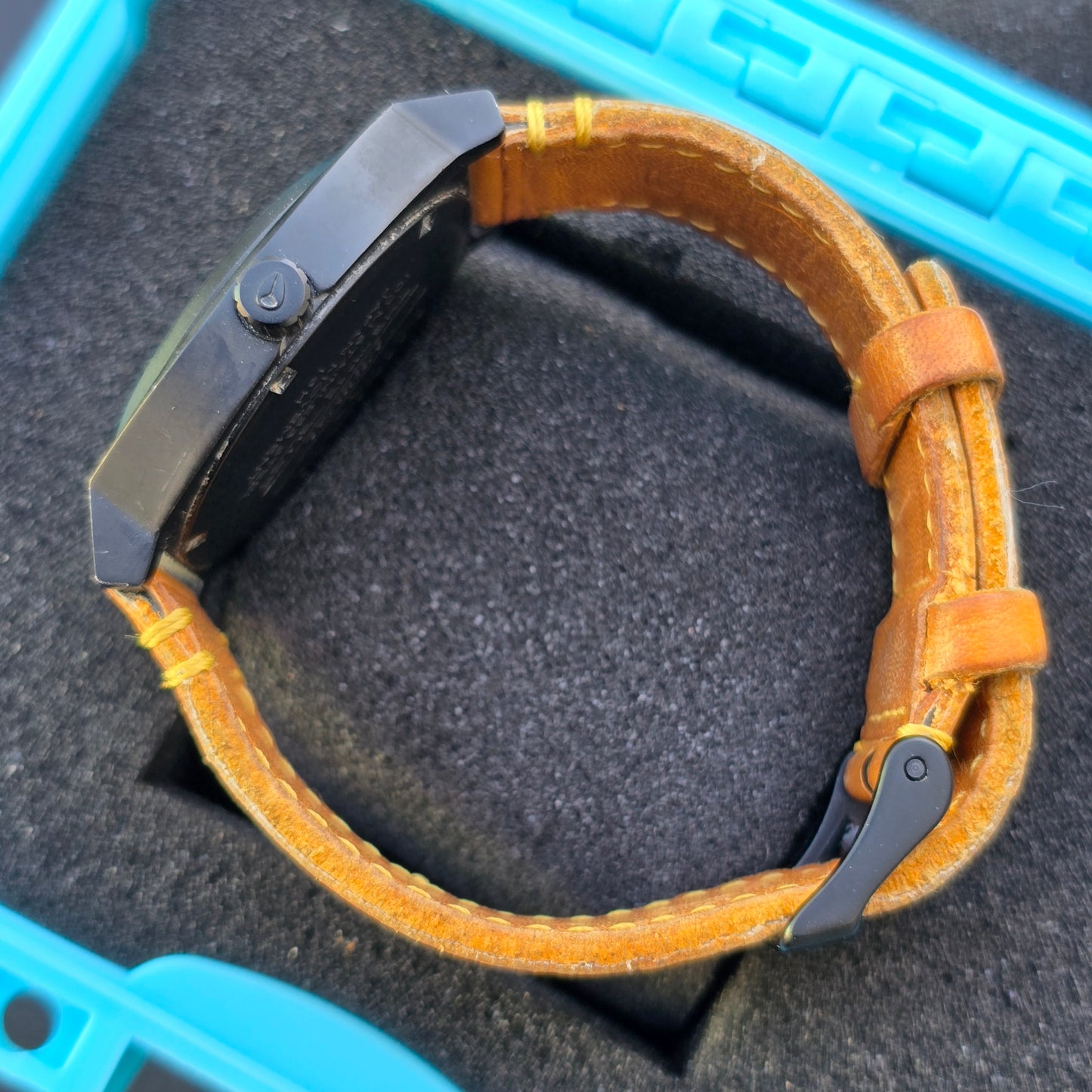 Reloj Nixon Hombre Time Teller Leather